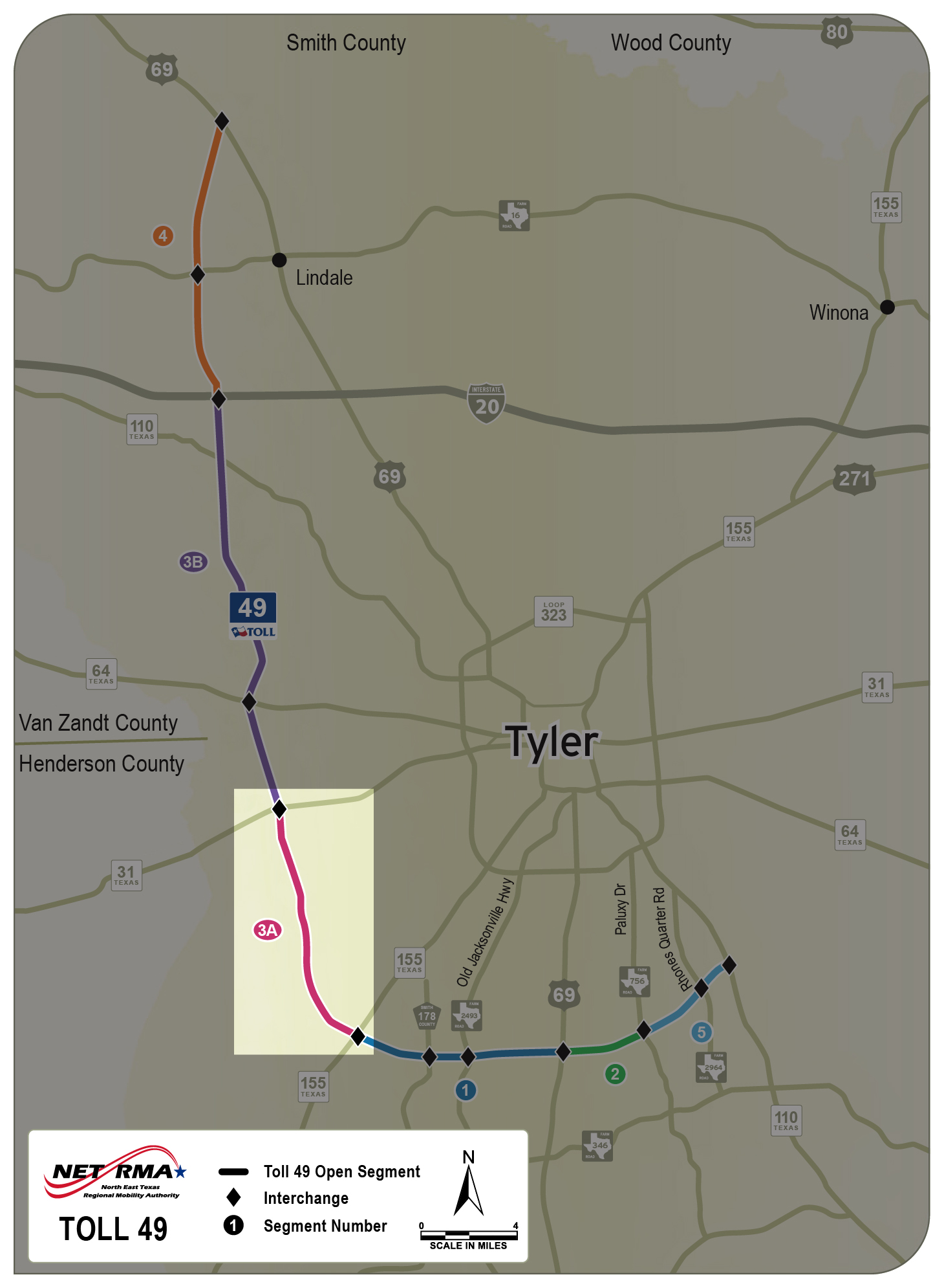 Toll 49, Segments 3