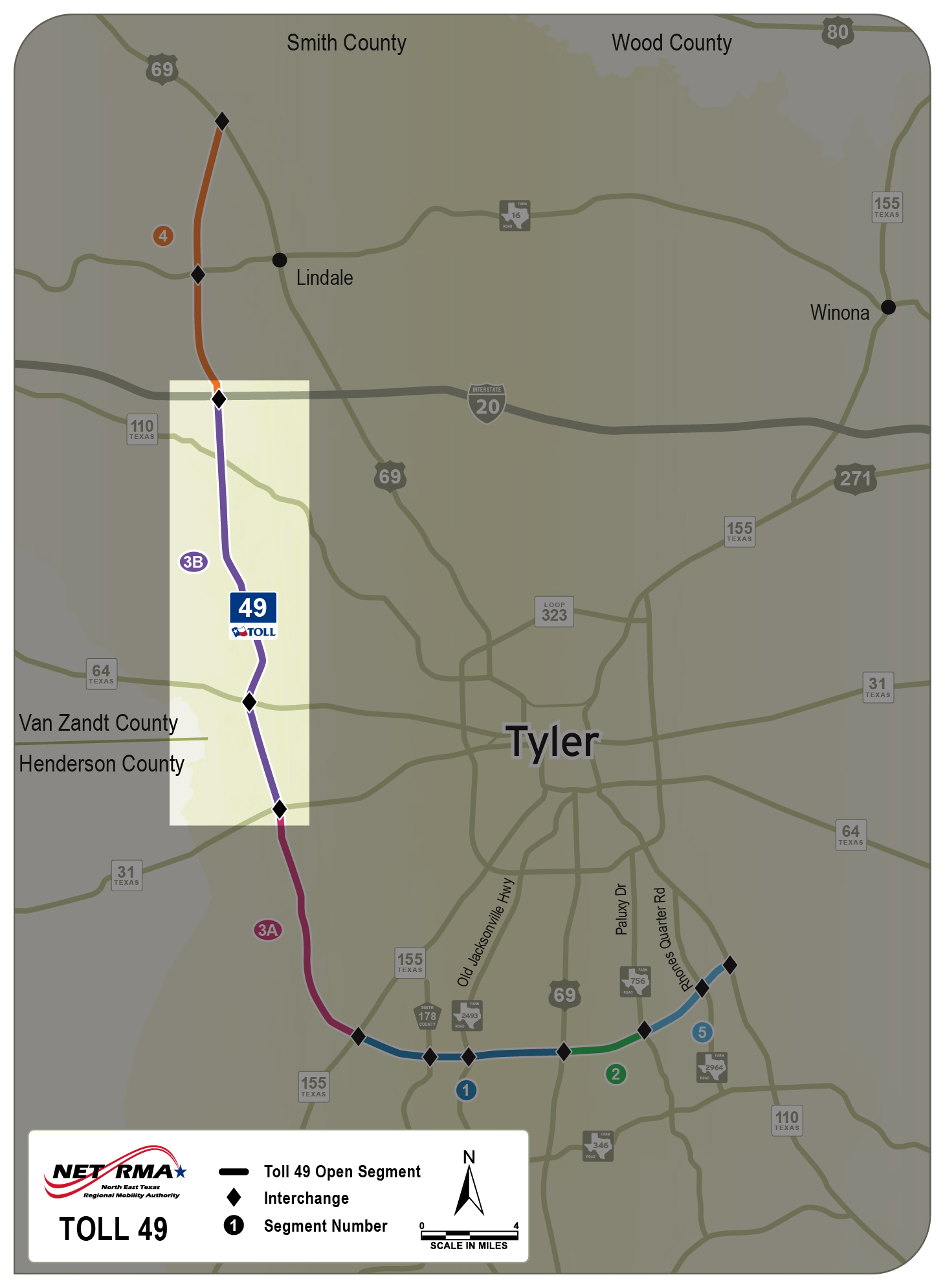 Toll 49, Segments 3
