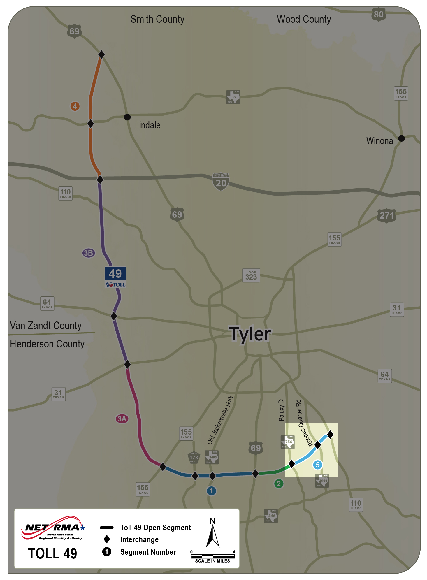 Toll 49, Segments 3
