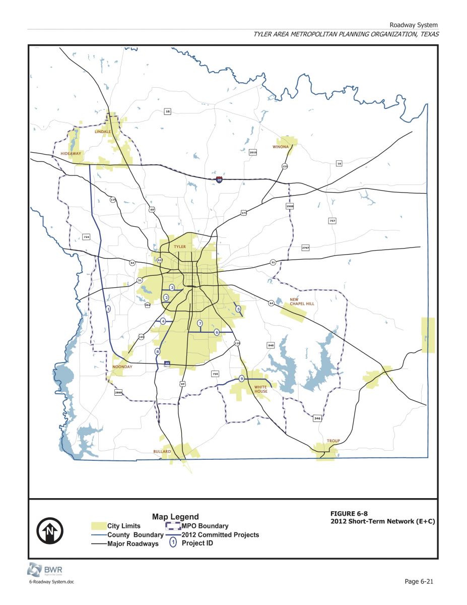 Tyler MTP 2035 Section 6 Map