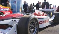 Indy car on display at the event