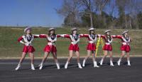 REL High School Southern Belles Drill Team performing